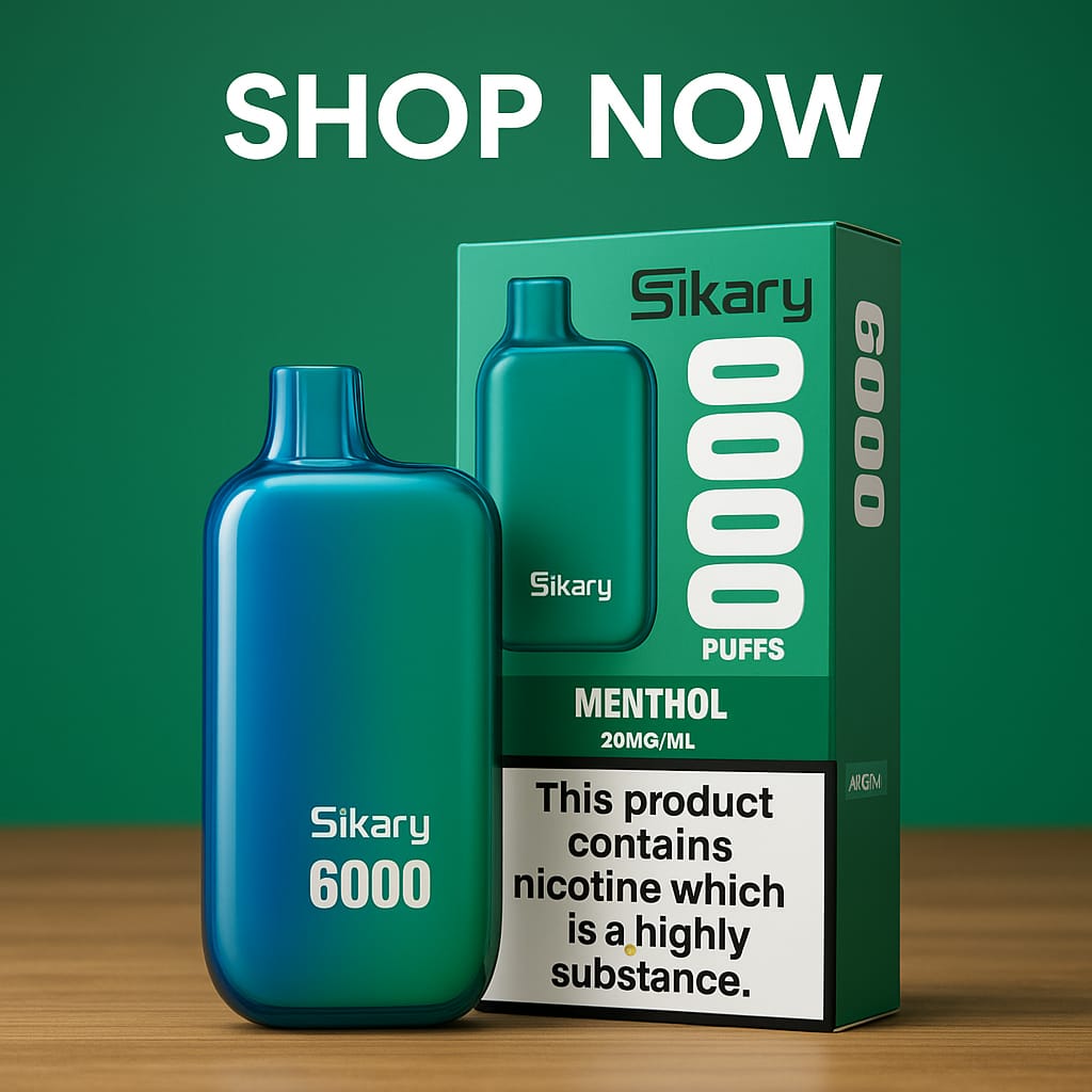 SIKARY S6000 Disposable Device (BUY ONE GET ONE FREE)