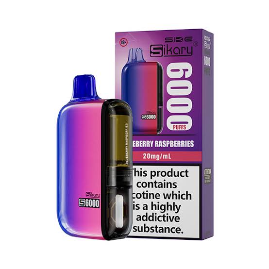 SIKARY S6000 Disposable Vape (BUY ONE GET ONE FREE)
