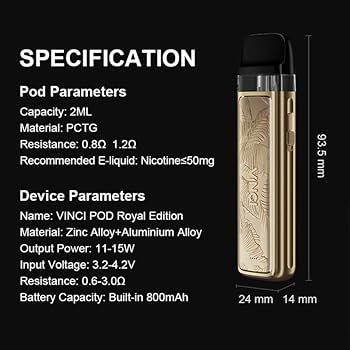 TVDC VOOPOO Vinci Royal Edition (BUY ONE GET ONE FREE)
